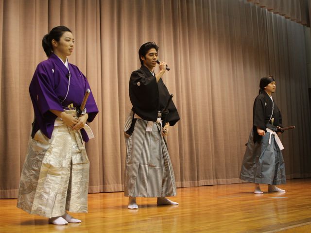 高校芸術鑑賞会の写真