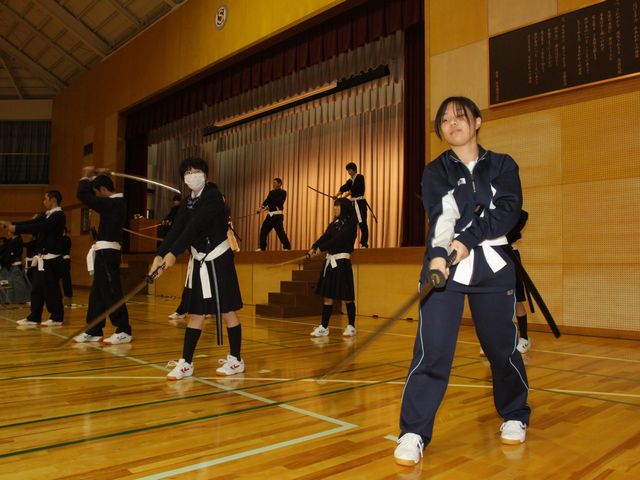 高校芸術鑑賞会の写真