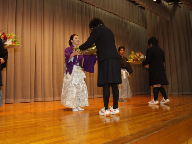 高校芸術鑑賞会の写真